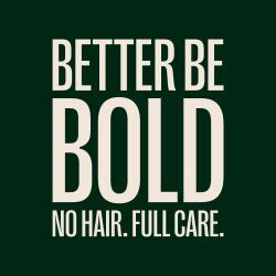 Für die Herren - Glatzenpflege von Better be bold